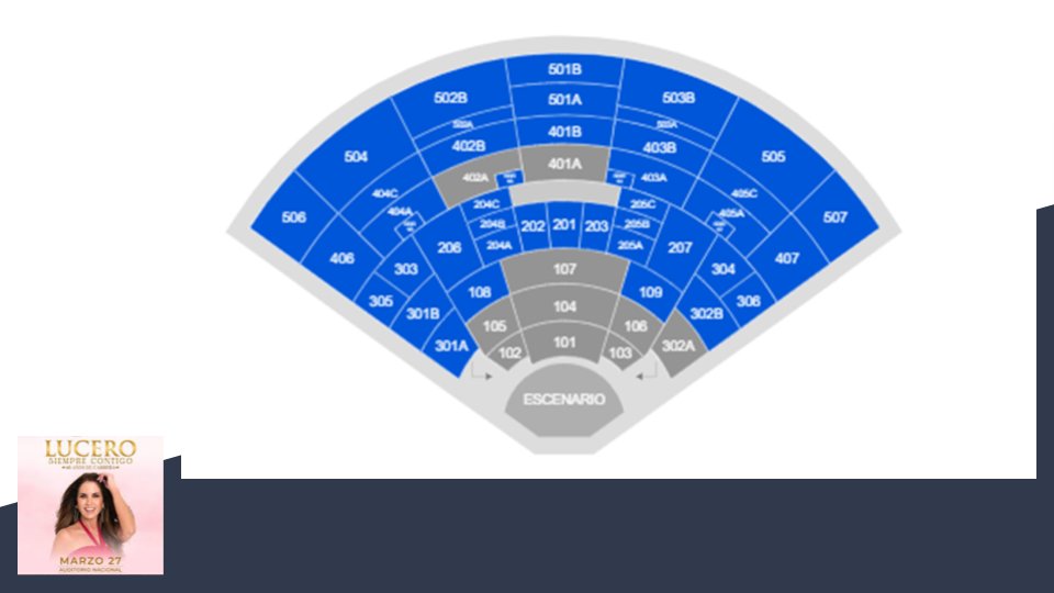 A 38 días para el concierto de celebración de los 46 años de carrera #LuceroContigo y ya se tiene una sección más vendida.