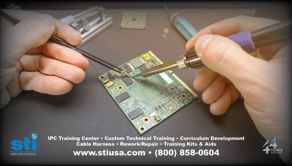 At STI Electronics, Inc., we’re committed to empowering electronics professionals with the training, tools, and expertise they need to succeed. From hands-on classes to industry-leading support, we’re here to help you build with confidence.
stiusa.com