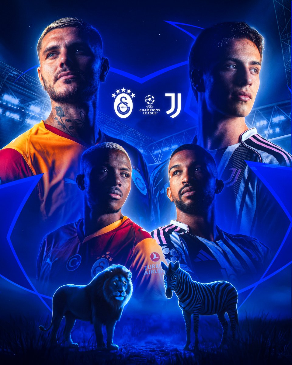 🔥 Galatasaray – Juventus Play-Off Heyecanı! 🔥
Türk futbolunun gururu Galatasaray, Avrupa’nın devlerinden Juventus karşısında sahaya çıkıyor! 💛❤️
Bu sadece bir maç değil; inancın, mücadelenin ve Avrupa’da yeniden iz bırakma yolculuğunun gecesi!
Sarı-kırmızılı yürekler