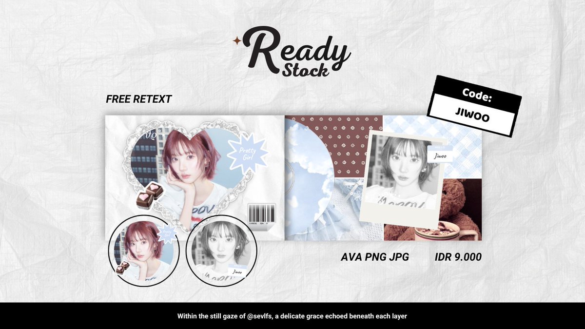 sevlfs's tweet image. malamm! help repost/rt yaaa, thank youuu🤍    

aku punya layou ready ALL MEMBER H2H lagii yang bisa langsung claim via dm/tele aku sekarangg! price 9k/each dan include ava png jpg yaa, payment via QRIS!    

#zonauang #zonajajan