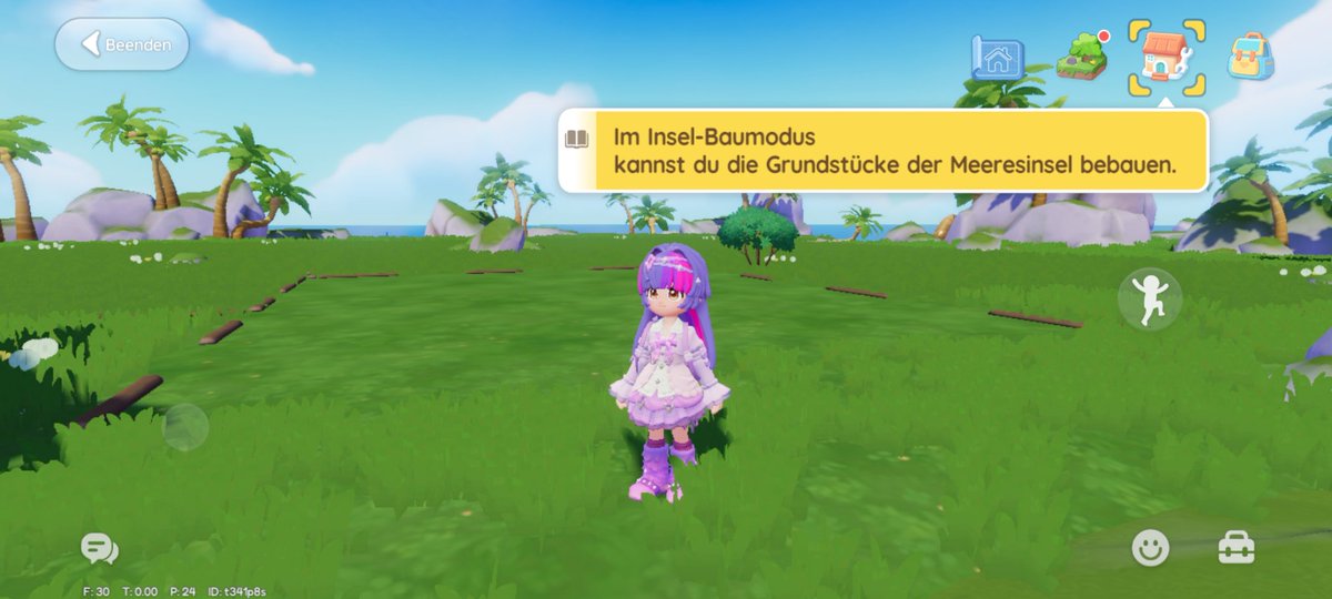 Endlich auf der Insel 🩷💜