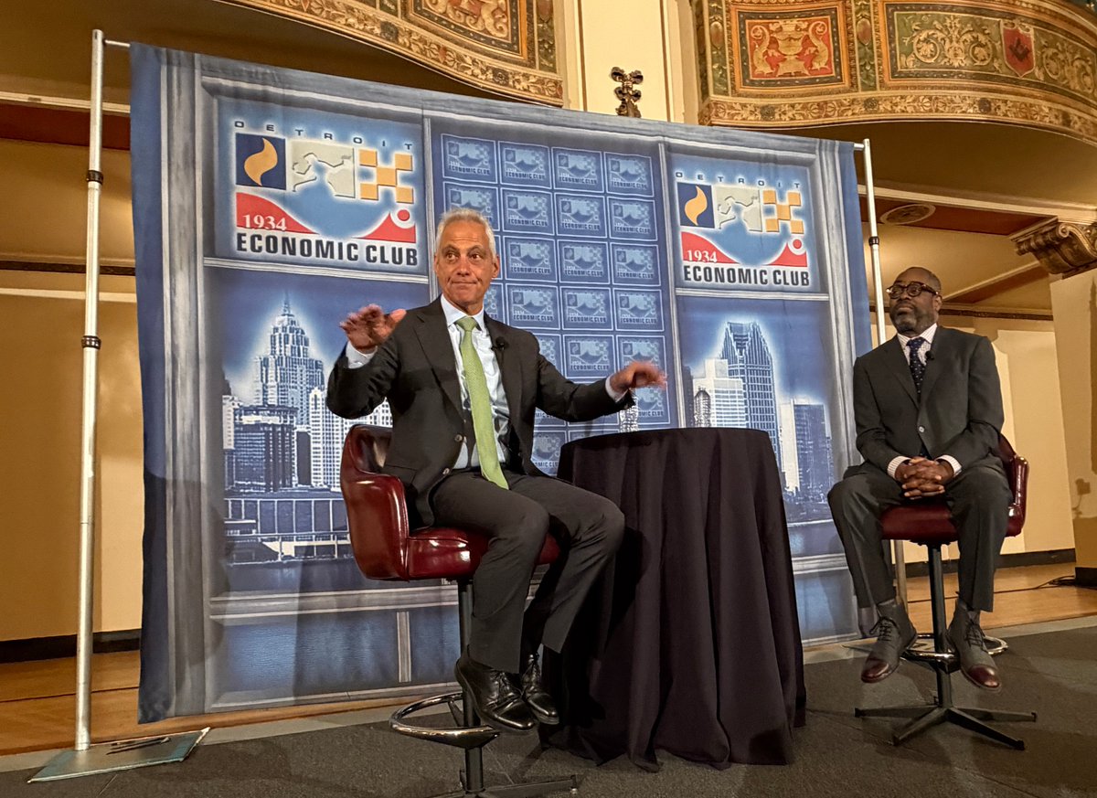 Detroit Economic Club tweet media