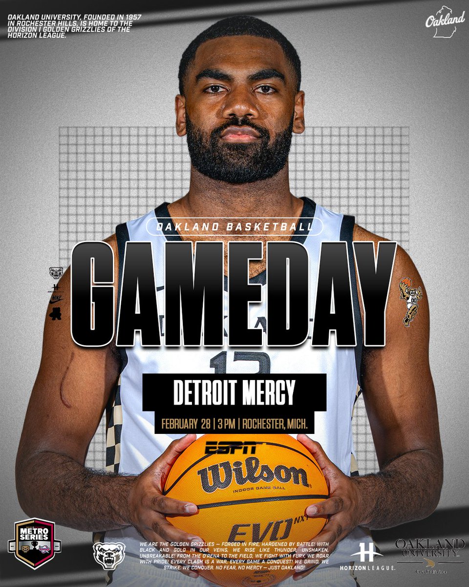 Oakland Men's Basketball tweet media