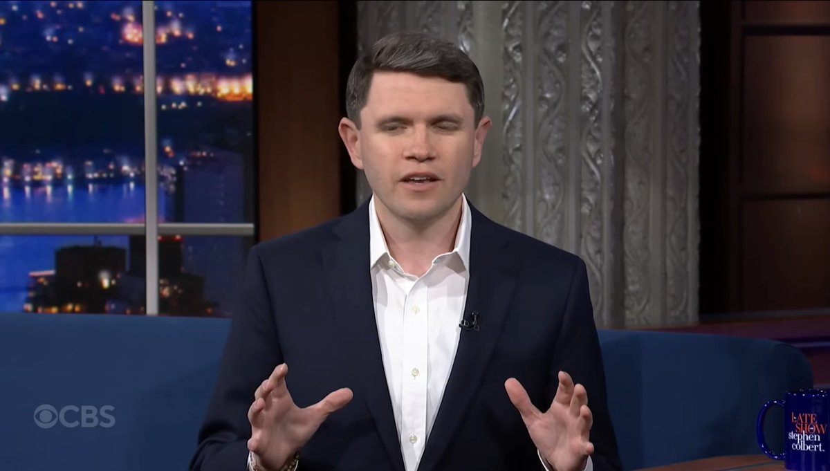 Worth watching 👇
<a href="/jamestalarico/">James Talarico</a> <a href="/colbertlateshow/">The Late Show</a> 

As for CBC … 🤦