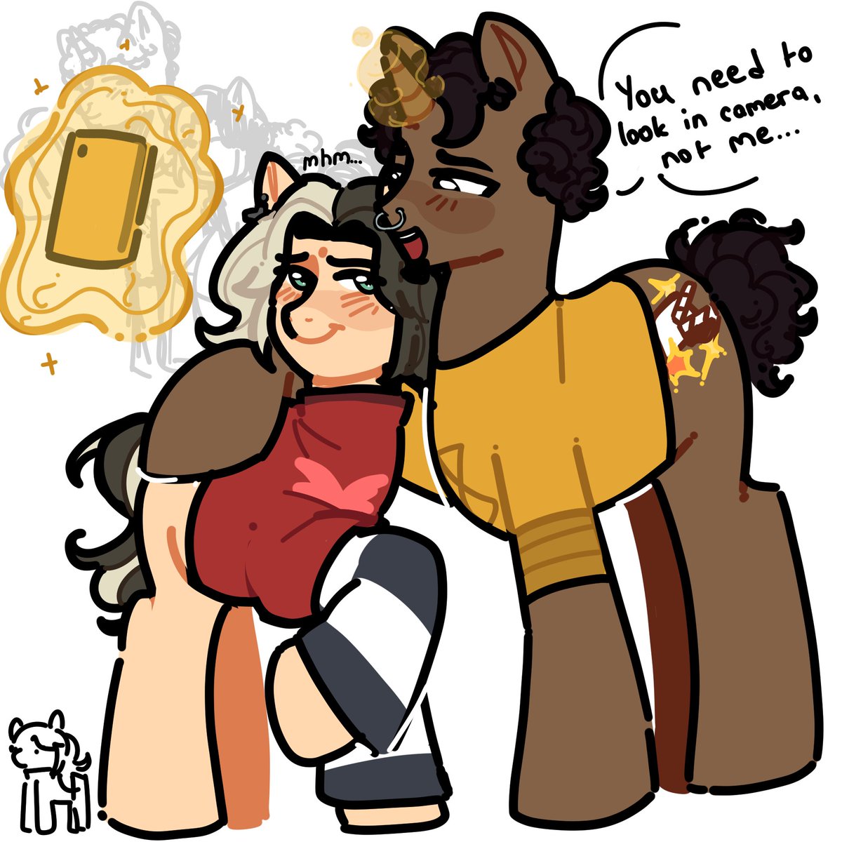 yay, ponies!! :3 (..I want to make more with this) #disventurecamp