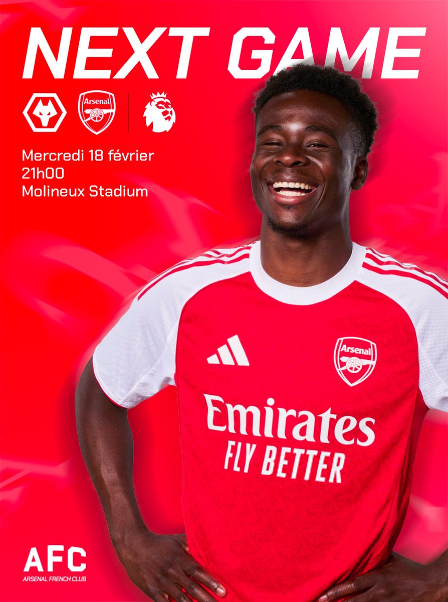 NEXT GAME ⚔️

Rendez-vous demain chez les Wolves pour cette J31 reprogrammée ! 💪🏻