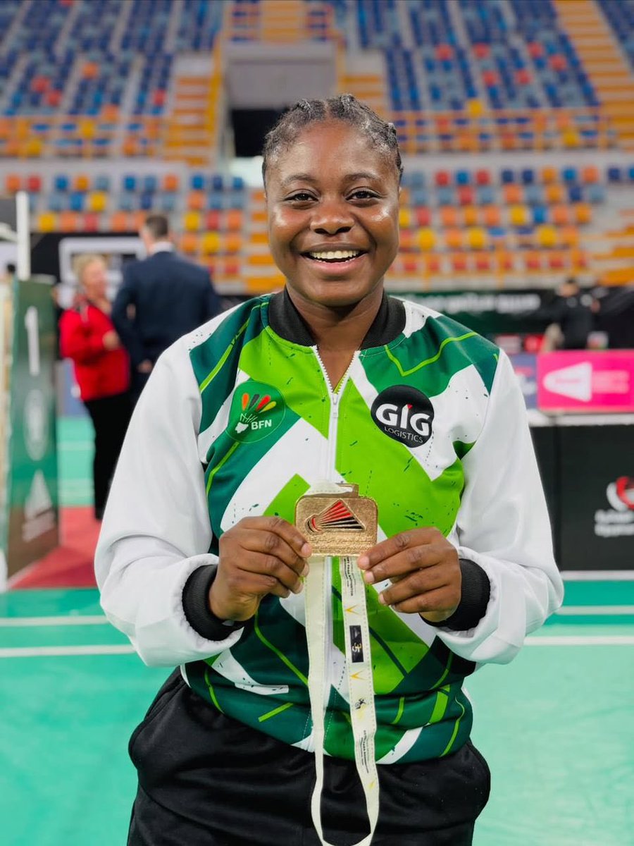 Nigeria’s Eniola Bolaji has risen to world No. 1 in women’s SL3 Badminton, becoming the first African to do so, after claiming silver at the 2026 Para-Badminton World Championships in Bahrain.