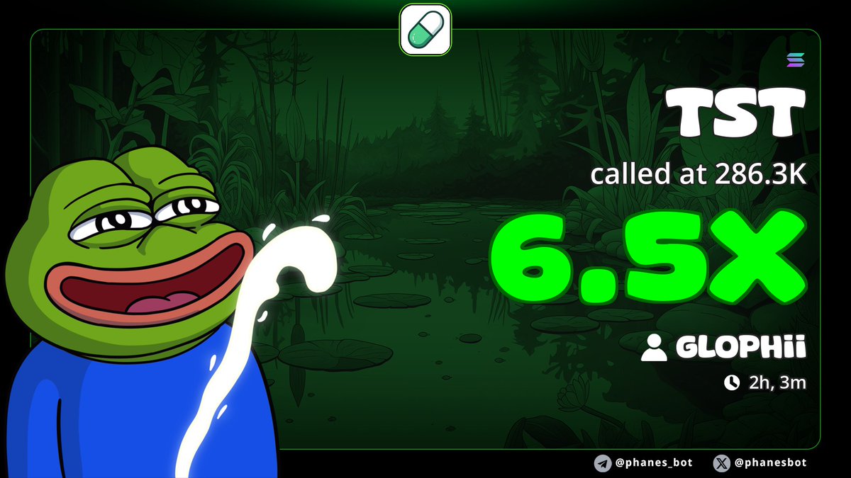 Do I ever miss?😏

GM mfers
Lock in!

So much higher for $tst  😌☝️