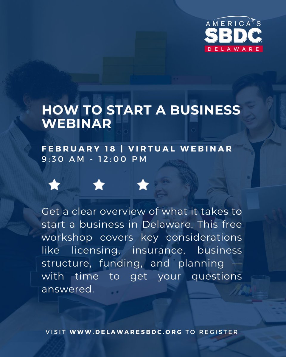 Delaware SBDC tweet media