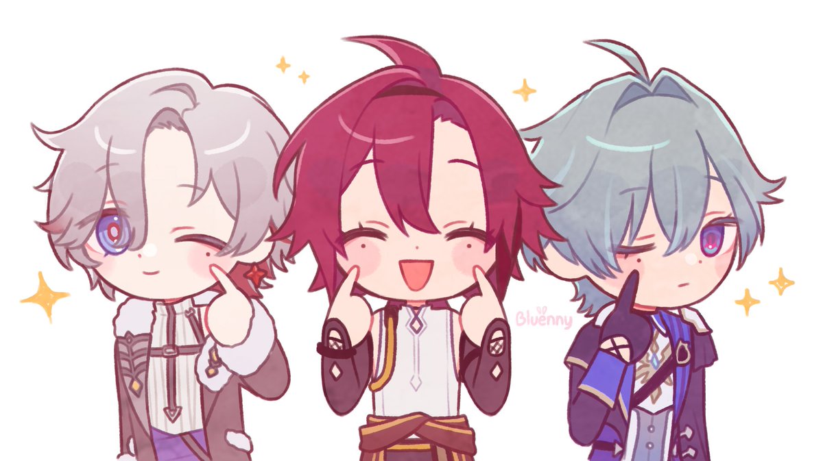 Moles 😉
#illuga #Heizou #Lohen