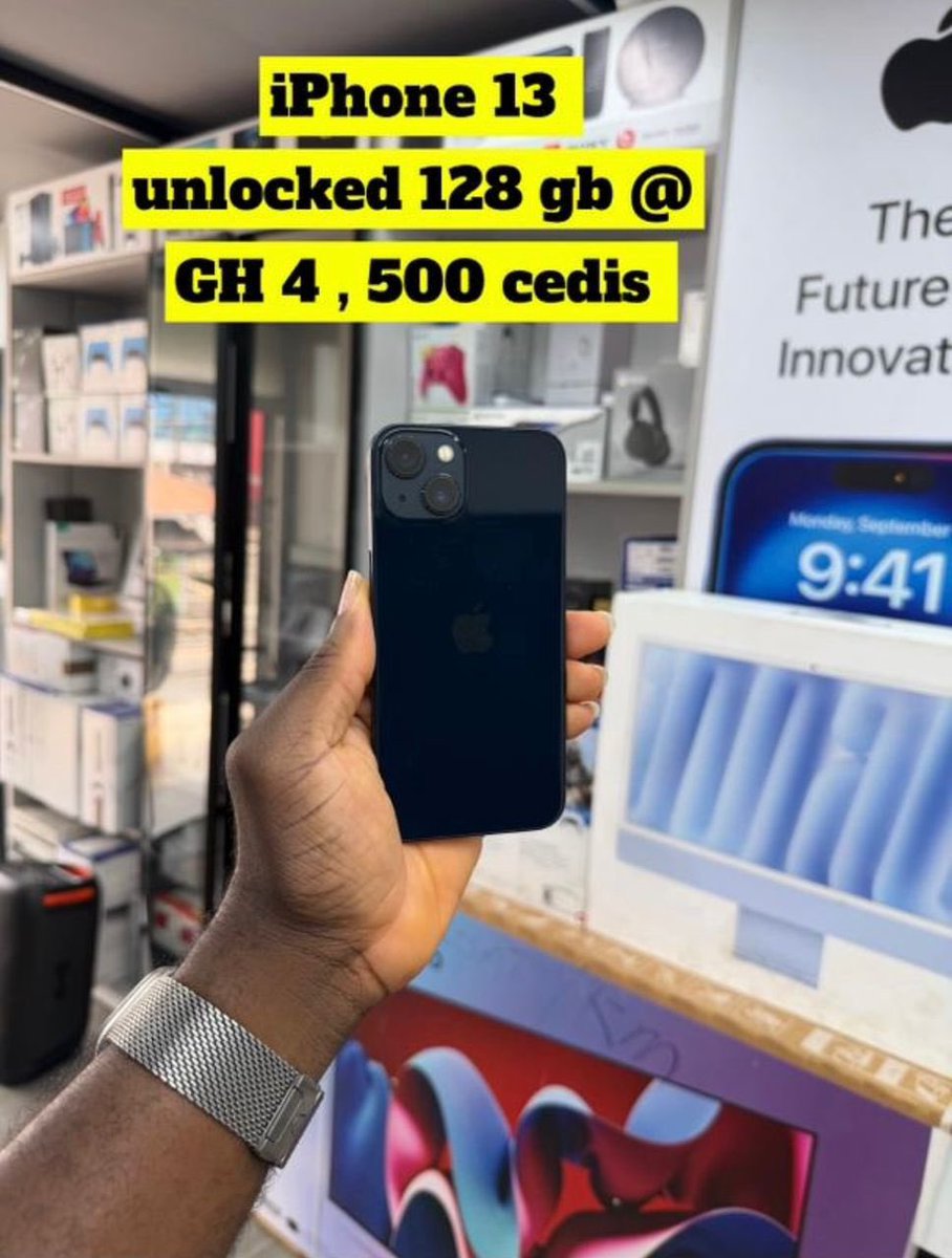 Mr_Deliveri's tweet photo. 🌻🌻🌻

iPhone 13
Unlocked
128gb
GH 4500

☎️ 0551386028 ☎️
https://t.co/vVsC0nckO1

.
.
.

https://t.co/suexhqMmyr https://t.co/beHU2bit5j