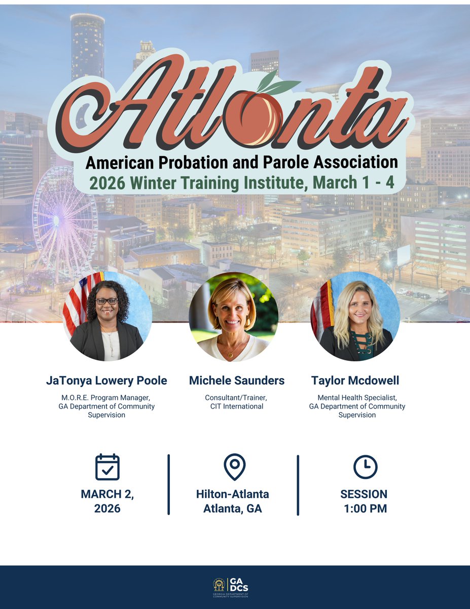 Georgia Department of Community Supervision tweet media