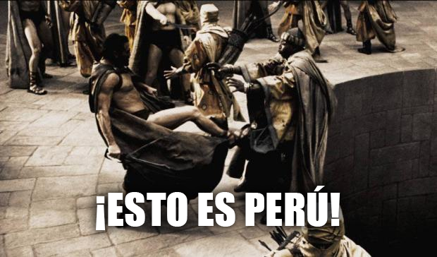 Peruanos, cuando un Presidente cumple 15 minutos de gobierno.