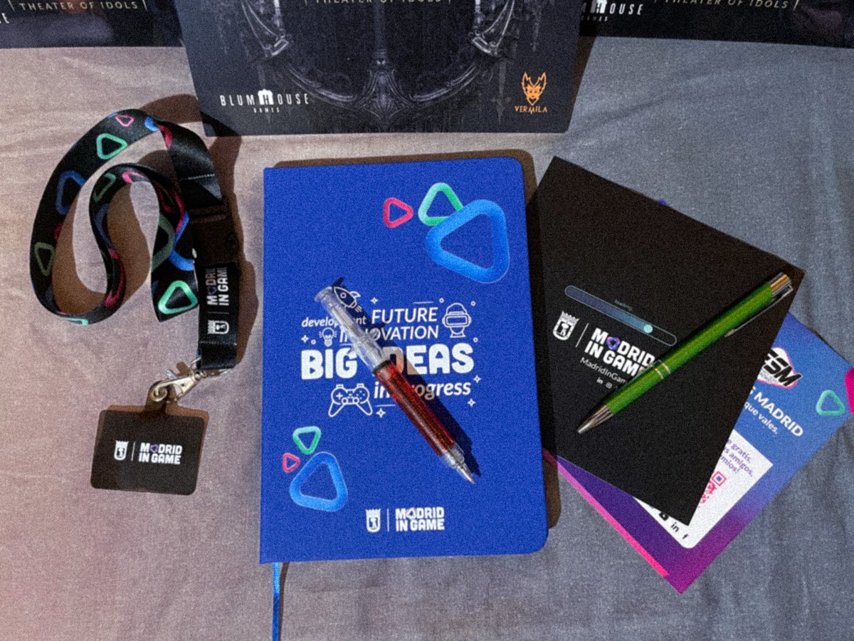 Regalitos de <a href="/MadridinGame/">Madrid in Game</a> y <a href="/VermilaStudios/">Vermila Studios</a> en el evento de Crisol de hoy 🩸🔥

#crisoltheaterofidols #crisol