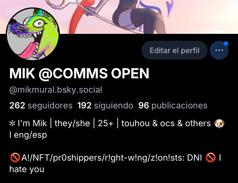 Btw I am most active on 🦋 

<a href="/mikmural/">mik 🍉c0ms 0p3n</a> there too