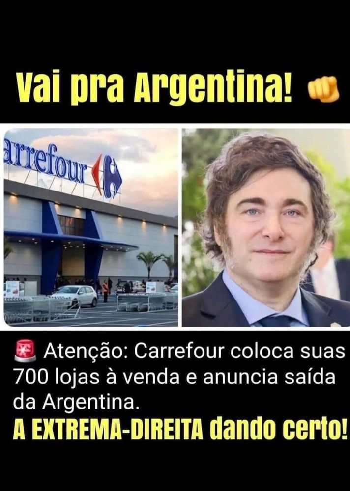 "EU AVISEI"... "NÓS AVISAMOS"... ACORDA, ARGENTINA!!!!