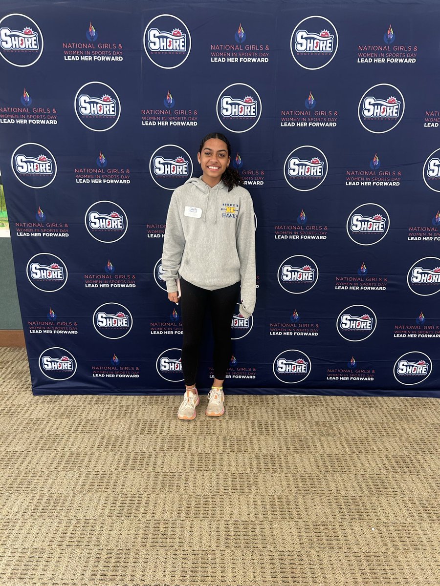 What an amazing time at the Women In Sports Day conference hosted by the Shore Conference! 

Our very own senior Vanessa Edwards won a scholarship at today’s event! 

We are so proud of ALL our Lady Hawks and proud to represent the Shore! <a href="/MTSD_DPedroza/">Diane Pedroza</a> <a href="/MTHS_Sports/">Manchester Twp. H.S. Sports Updates</a> <a href="/MTSDnews/">MTSD News</a>