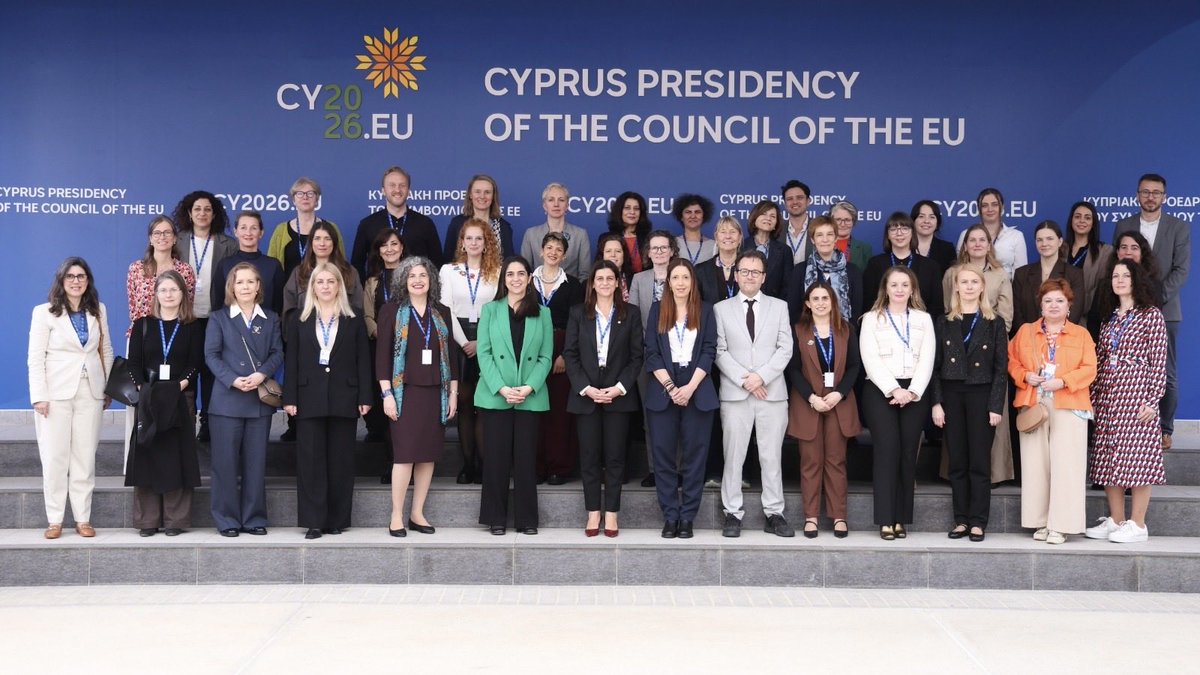 ☑️Strengthening the protection of women and girls from all forms of gender-based violence, including cyber violence, is a key focus of the Cyprus Presidency’s gender equality agenda. 

On 16-17 February in #Lefkosia, the High-Level Group on Gender Mainstreaming met under the