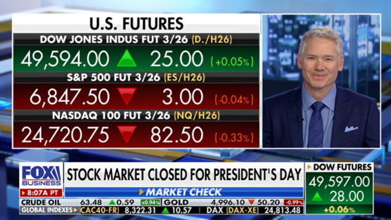 JasonKatzUBS's tweet photo. I joined @AshWebsterFBN and @FoxBusiness on Varney &amp; Co yesterday to share my thoughts on the AI-driven market selloff. 

Please see the clip below:
https://t.co/1nqedPnttR https://t.co/kXnXSxYs2W