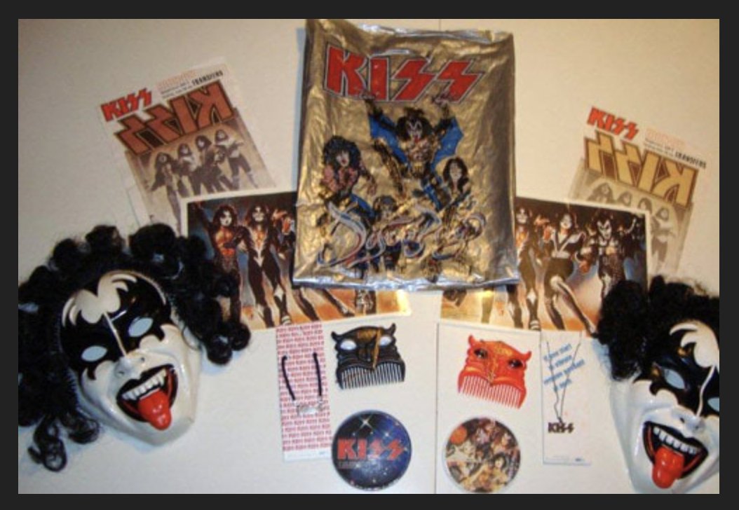 allozall80's tweet photo. The KISS Show Bag from the 80's Sydney Royal Easter Show - peak Easter Show moment for me!
What was your favourite Royal Easter Show Bag? https://t.co/yoGESa8oXp