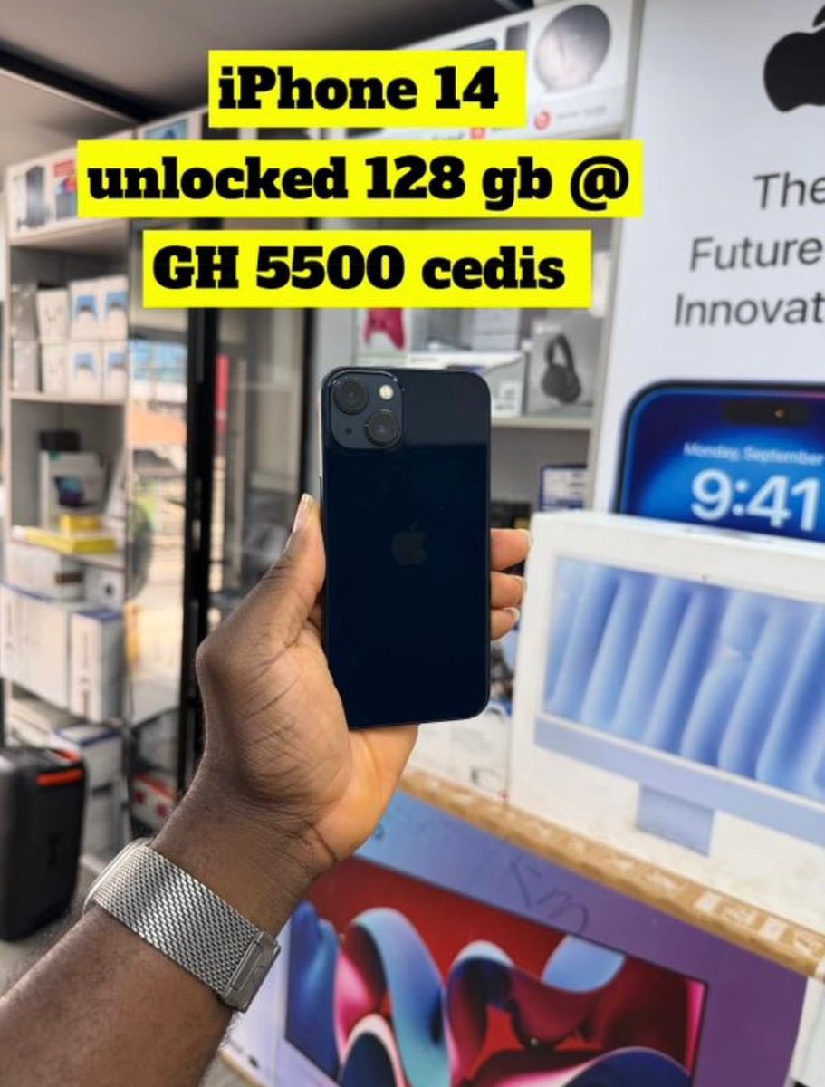 Mr_Deliveri's tweet photo. 🌻🌻🌻

iPhone 14
Unlocked
128gb
GH 5500

☎️ 0551386028 ☎️
https://t.co/vVsC0nbMYt

.
.
.

https://t.co/suexhqLOIT https://t.co/fwhgYlCByZ