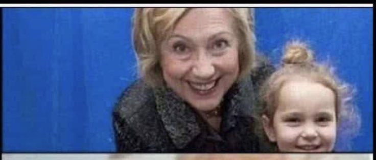 TheQNewsPatriot's tweet photo. She’s talking about the satanic witch of DC herself.

The full extent is so much worse than just sexual abuse.

These people should be hanging.
#DarkToLight https://t.co/mKVpgQ8MUD