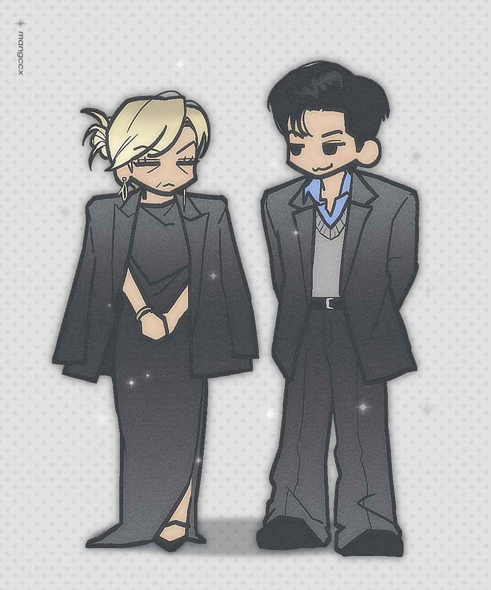 mangccx's tweet photo. 베를린 투우조각 착장 갑자기 또 좋아서 그림 https://t.co/zJubumvWSm