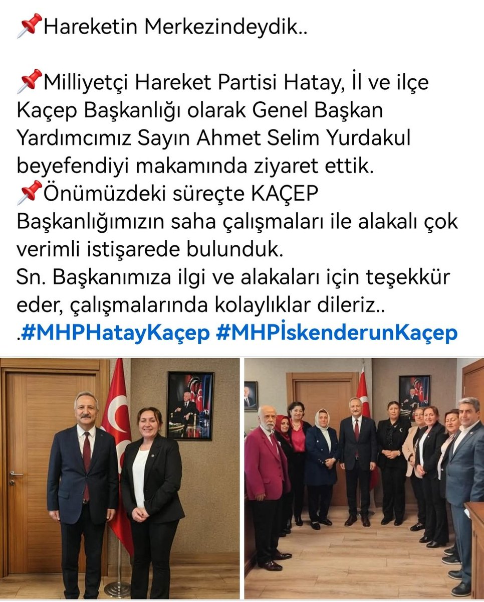 📌Hareketin Merkezindeydik..

.#MHPHatayKaçep #MHPİskenderunKaçep