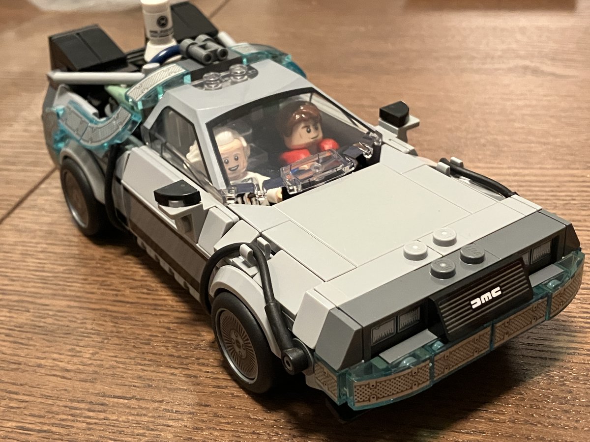 CyberKN's tweet photo. LEGO 77256 - Time Machine from Back to the Future 

"Are you telling me that you built a time machine... out of a DeLorean?"

"The way I see it, if you're gonna build a time machine into a car, why not do it with some style?" https://t.co/j4nPxu7qjY