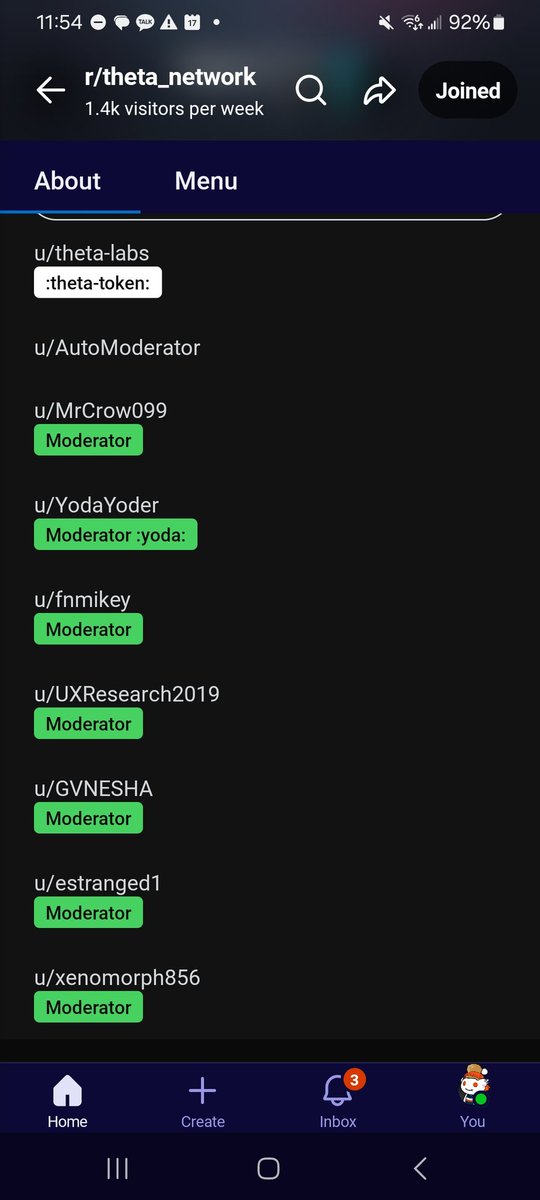 I need the X usernames of the following people. These were the biggest Theta shills and Mitch defenders about 4 years ago. They banned me from the Theta reddit because I called Mitch a scammer. These are the biggest dumfucks in the #Theta community and deserve to be ridiculed.
