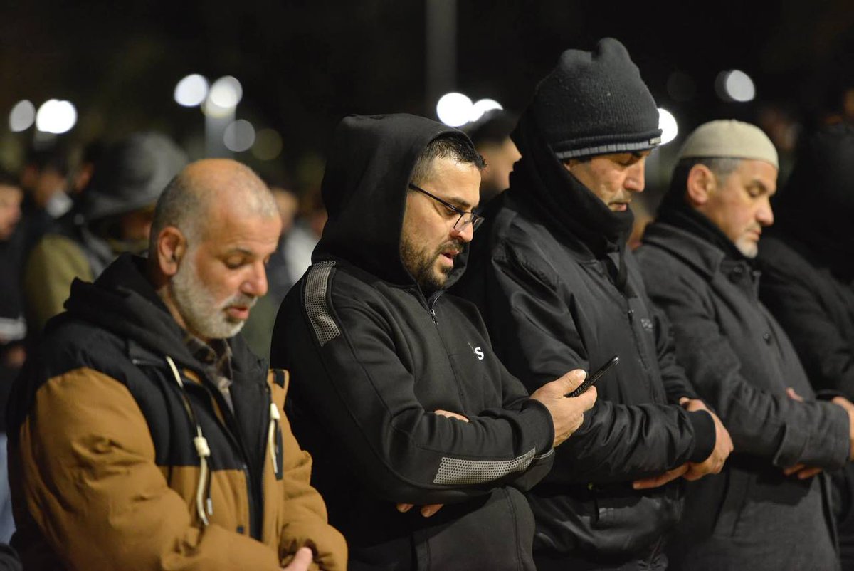 Mescid-i Aksa’da ilk teravih namazı kılındı… Elhamdülillah.