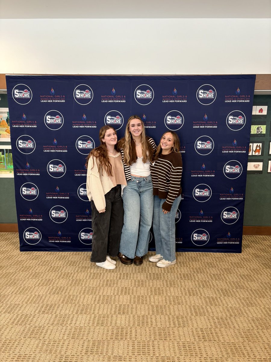 BrickMemorialHS's tweet photo. Celebrating Women in Sports! 💪 Charlotte Kampf, Shaylan McDonald, and Mia Fitzgerald are at Ranney today attending an inspiring panel discussion. Great ambassadors for our programs! 🌟🏐🏀🥎 #WomenInSports #LeadHerShip #StudentAthletes https://t.co/zjwhCK1g2b