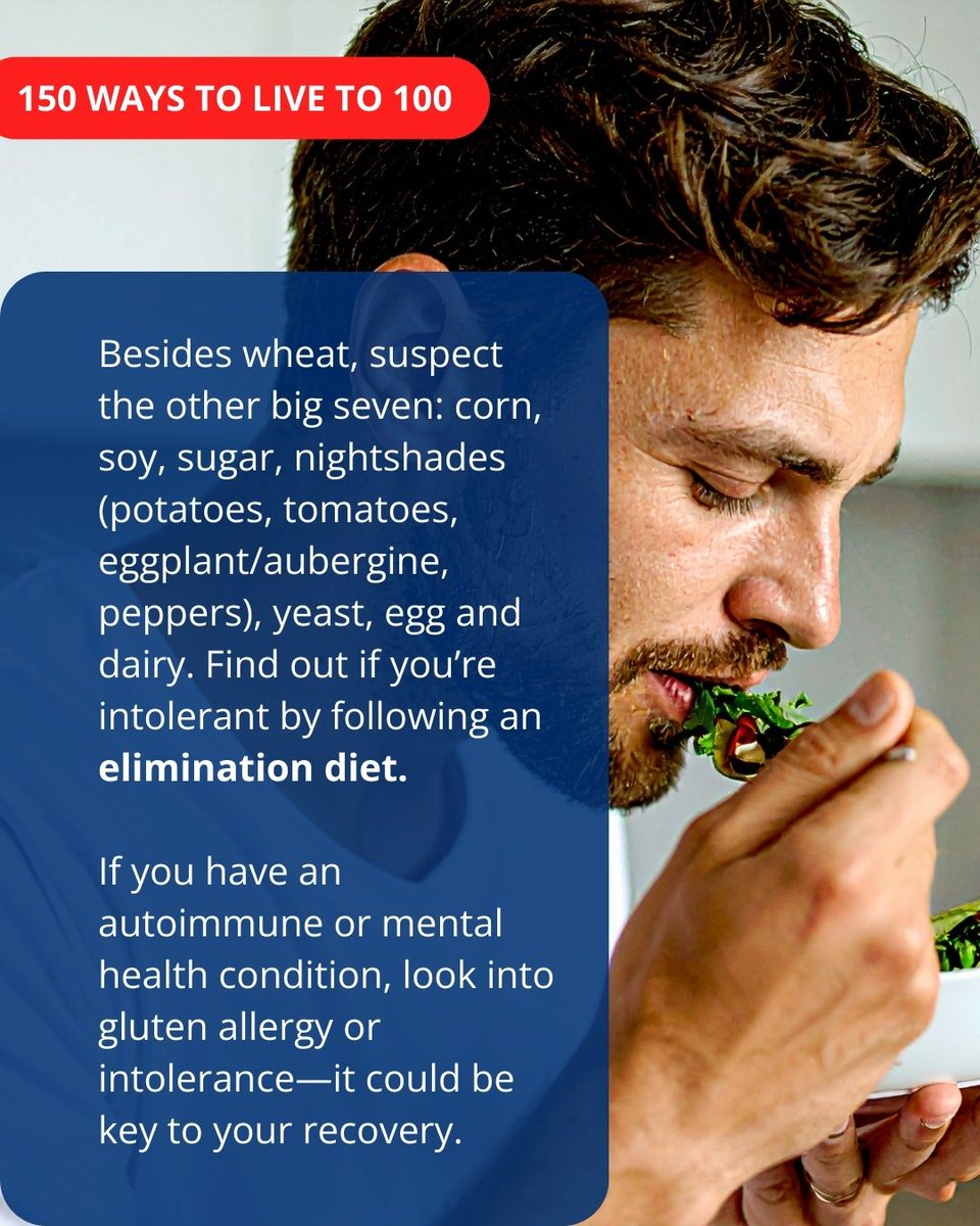 150 WAYS TO LIVE TO 100 

Discover more here: wddty.com/wddty_issues/

 #HealthyLiving #LongevityTips #LiveTo100 #WellnessJourney #AllergyAwareness #HealthAndWellness #HealthyHabits #LongevityLifestyle #ImmuneHealth #HolisticHealth
