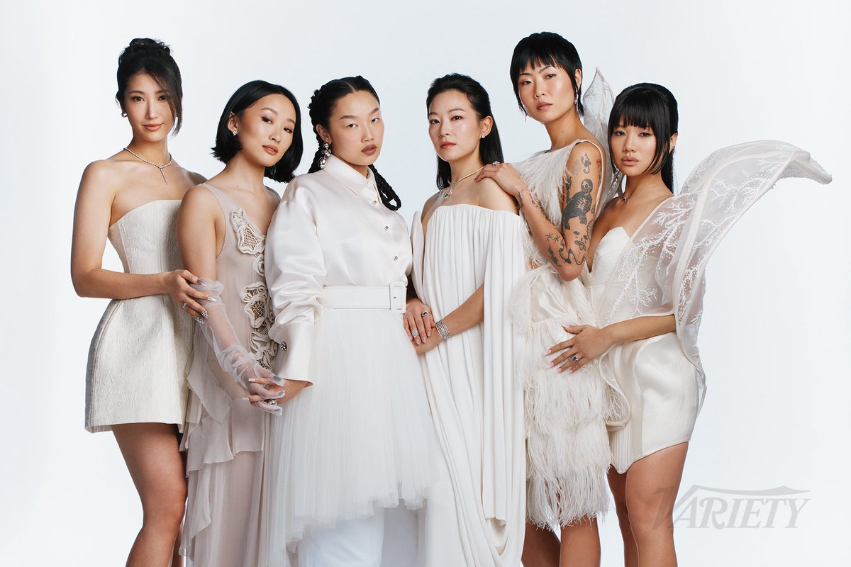 Thank you <a href="/Variety/">Variety</a> for featuring all 6 voices of HUNTRIX! The first cover with all Korean American women, honored to be a part of it!🕊️✨