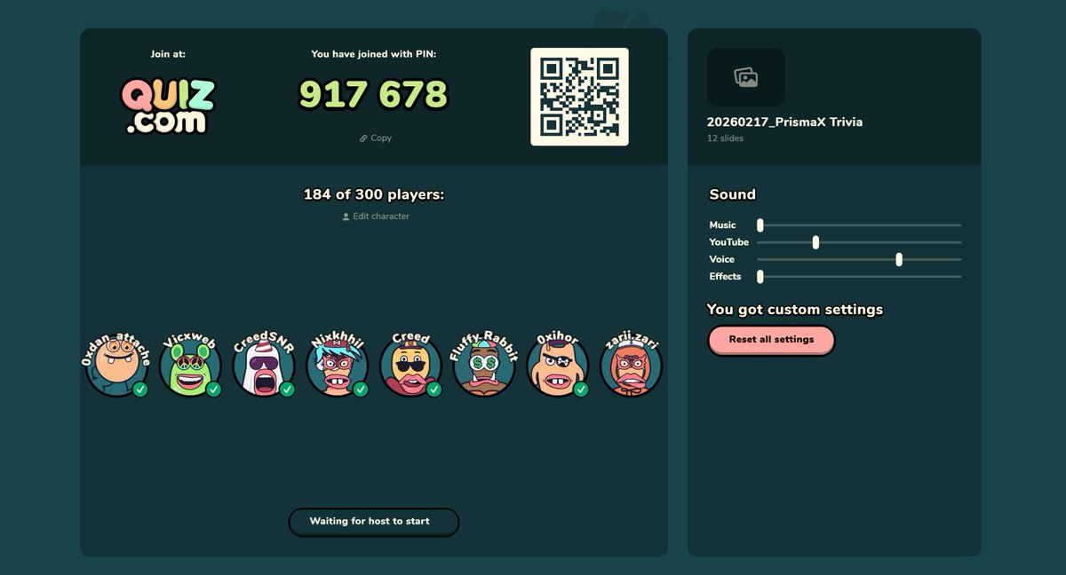 CryptoShal57's tweet photo. It was fun time participating quiz @PrismaXai 
congrats to the winners 🙌 https://t.co/wprPu1Amrh