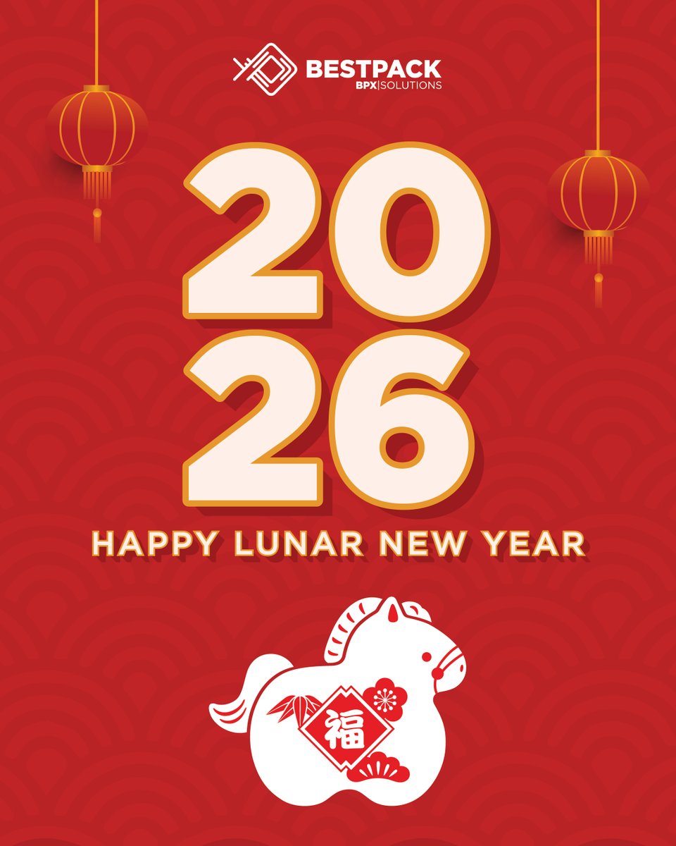 Wishing our partners, friends, and family a joyful and prosperous Lunar New Year. May this new year bring happiness, good health, and continued success to you and those around you. 

Happy Lunar New Year from all of us at BestPack.