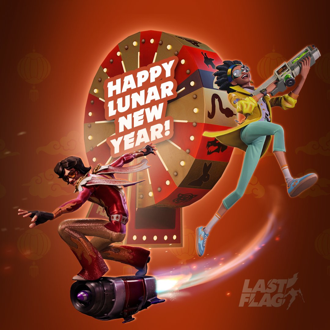 ✨🧧 Happy Lunar New Year 🧧✨ 
May your year be full of fun, fortune, and flawless flag captures.