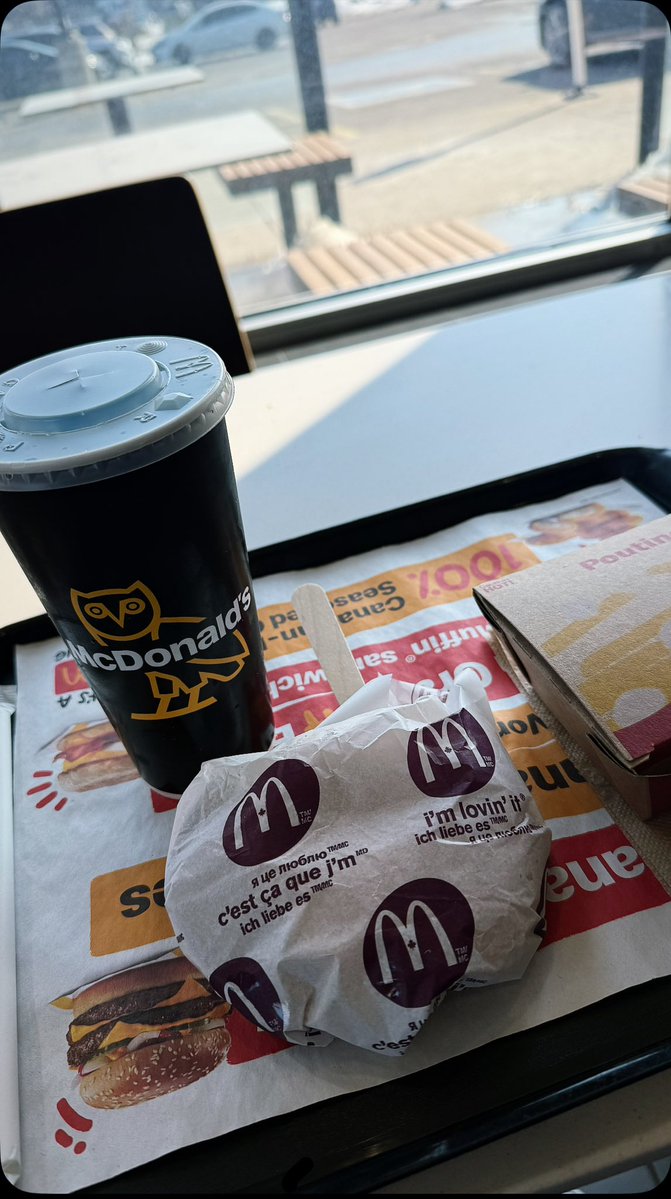 OVO x McDonald’s 🇨🇦🇨🇦
We made it gang 😭😭
10/10