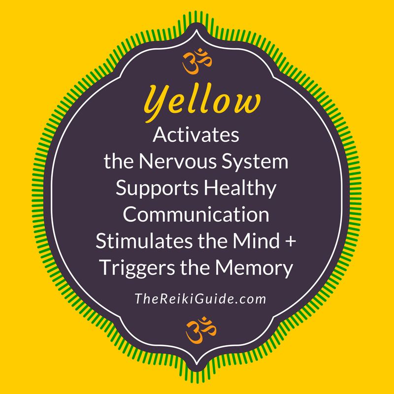 TheReikiGuide's tweet image. When seeking qualities that yellow supports, eat yellow foods, look at the color, wear yellow &amp;amp; use yellow crystals. #color #healing