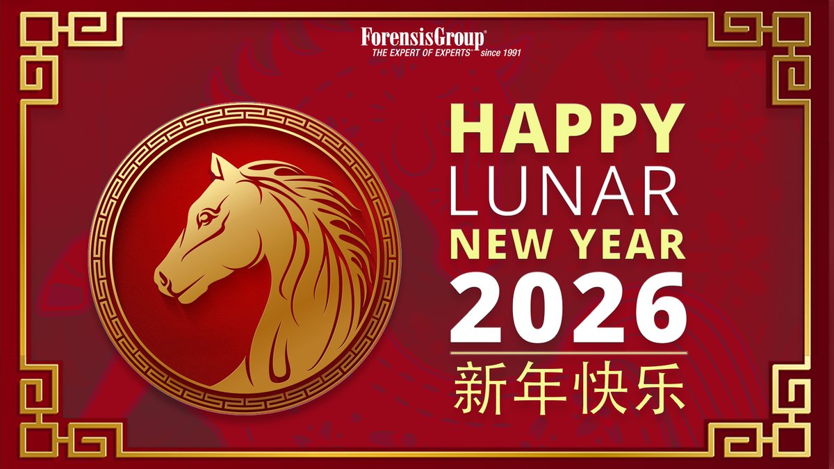 Happy Chinese New Year.​

The Year of the Horse represents strength, resilience, and forward progress. Wishing everyone a year filled with momentum, clarity, and success.​

#ChineseNewYear #ForensisGroup #ExpertWitness