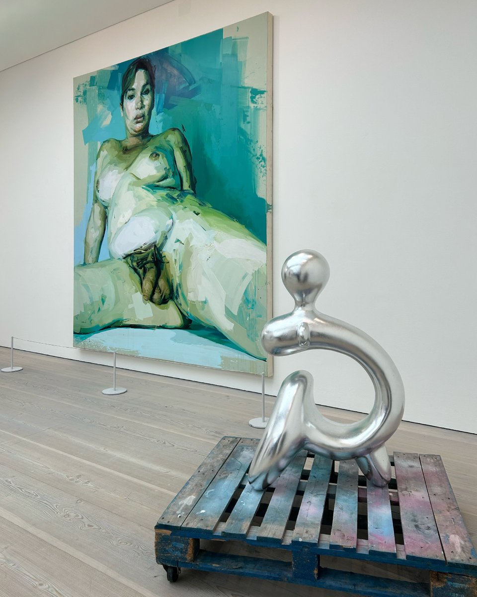rosedesignuk's tweet photo. If you get the chance, visit Saatchi Gallery before 26 April. The Long Now celebrates 40 years of bold, boundary-pushing art – featuring icons like Jenny Saville, Conrad Shawcross, Gavin Turk &amp; Polly Morgan, plus powerful new voices.

#TheLongNow #SaatchiGallery #ContemporaryArt https://t.co/6NABIpumt0