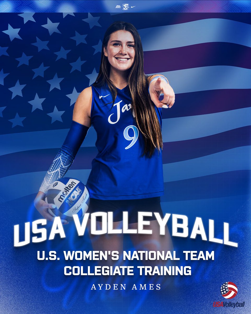 Good luck to <a href="/aydenamess/">Ayden Ames</a> as she goes to train with <a href="/usavolleyball/">USA Volleyball</a> later this week!

gocreighton.com/news/2026/2/17…