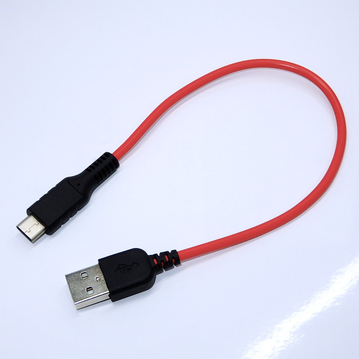 好評発売中!】全長20cm USB2.0TYPE-A – TYPE-C ケーブル SSA SU2-TC20R
