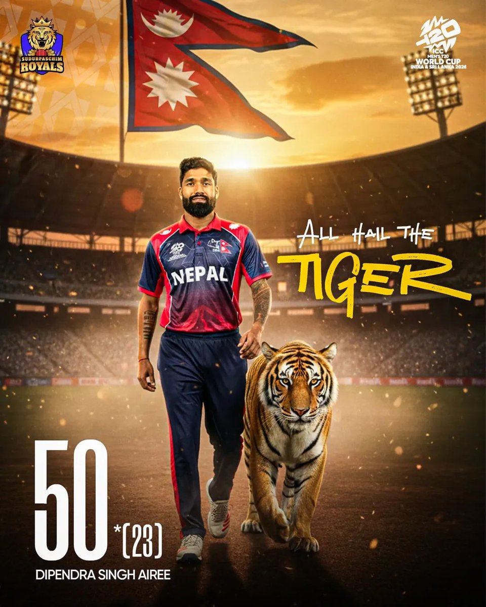 Congratulations Nepal Team 🇳🇵🏏