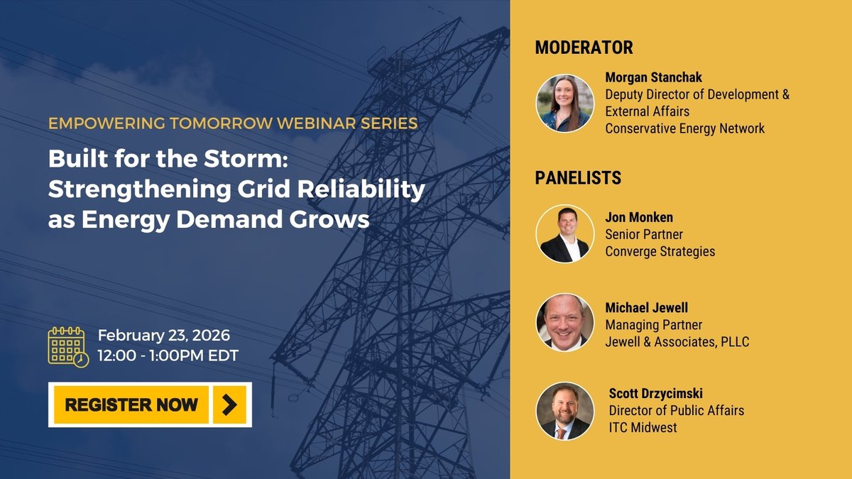 Conservative Energy Network (CEN) tweet media