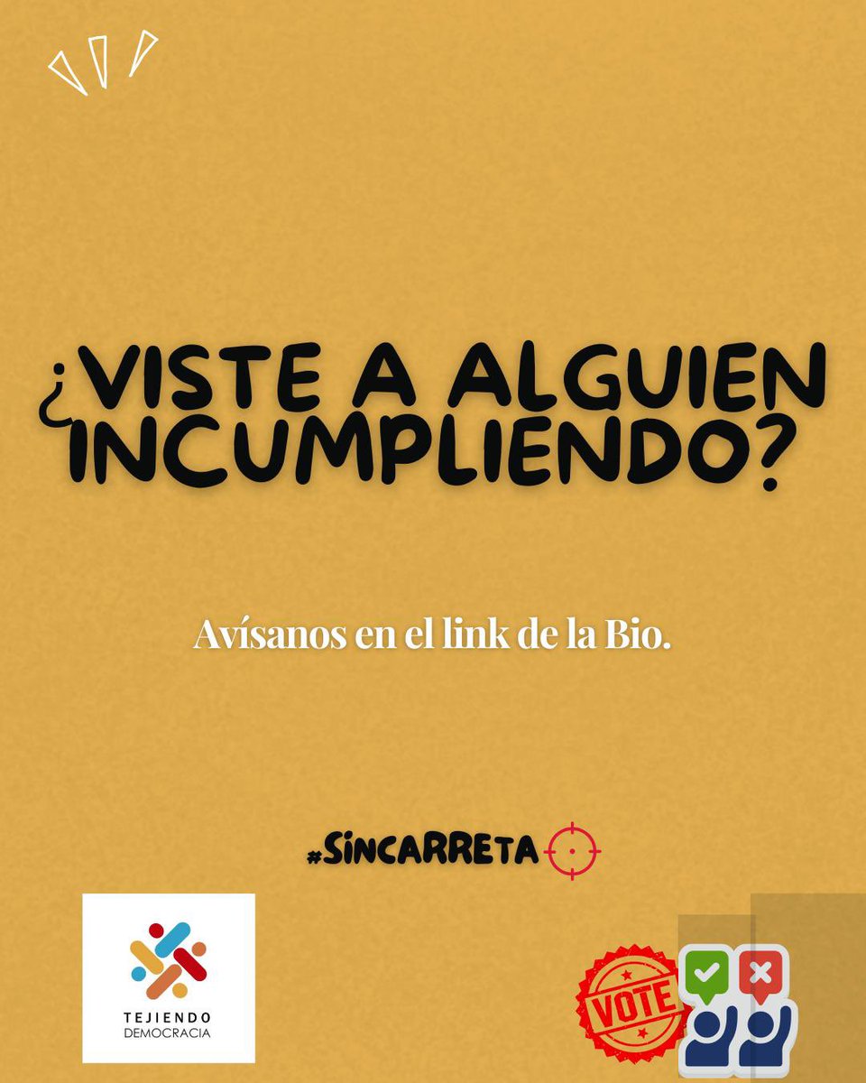 Tejiendo Democracia tweet media