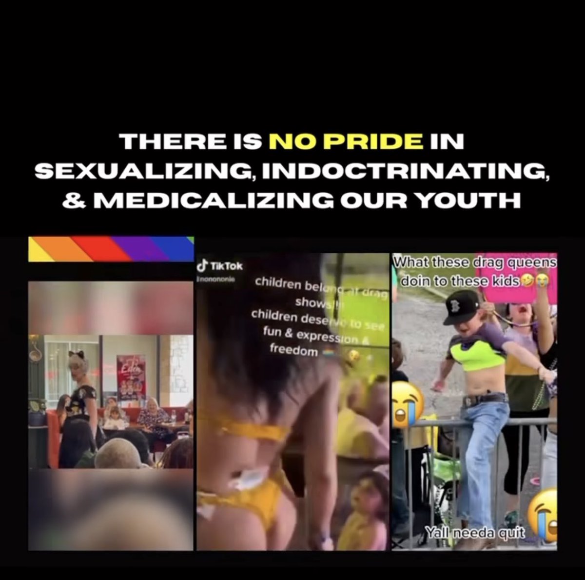 TurnSeattleRed's tweet photo. Look where all those rainbows and agendas have our society.

Billions, if not trillions big Pharma and democrats have made.

Parents are left with scraps and their retirements, ruined to care for mentally ill children on life altering drugs, with no hope. So many have murdereď their parents.