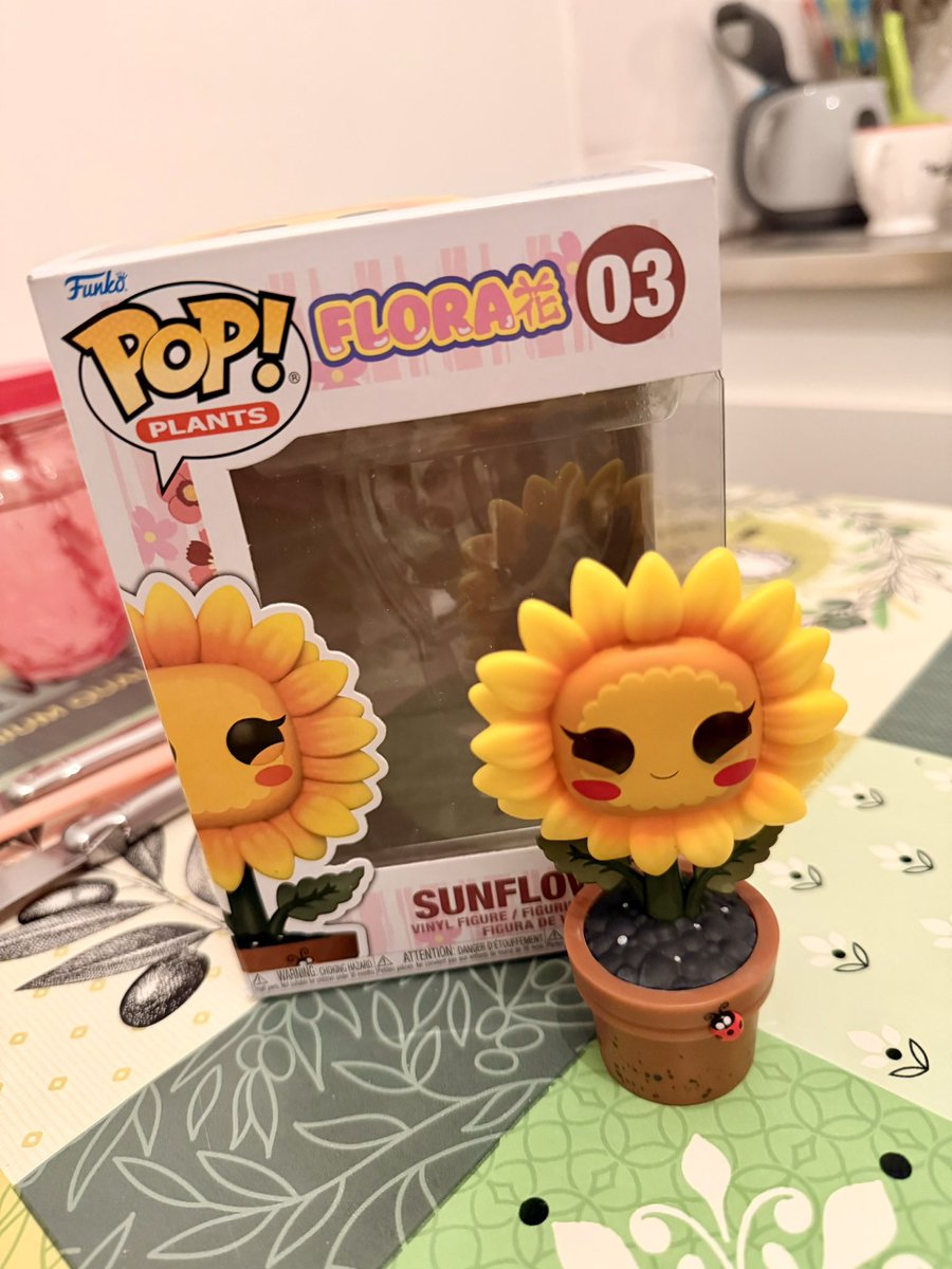 PampaPoulpe's tweet image. J’ai reçu ça aussi ! 🌻
C’est pour ma p’tite maman qui adore les tournesols. 🥰 Je trouve ça trop chou ! 🍀 #popfunko #sunflower #FunkoPop