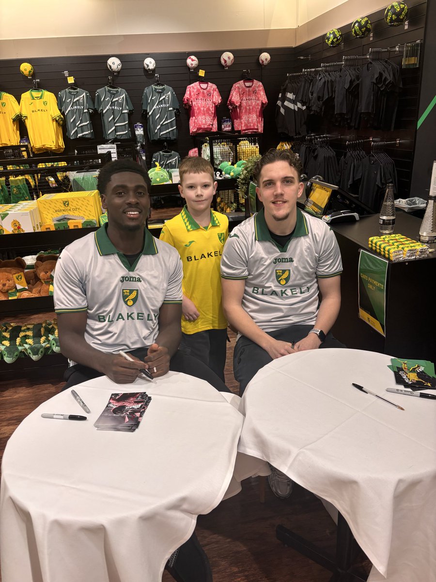 Got to say, these guys were amazing - <a href="/BobRutler/">Rob Butler</a> - both of them but Springett really understood the brief and was a class act. 

#ncfc