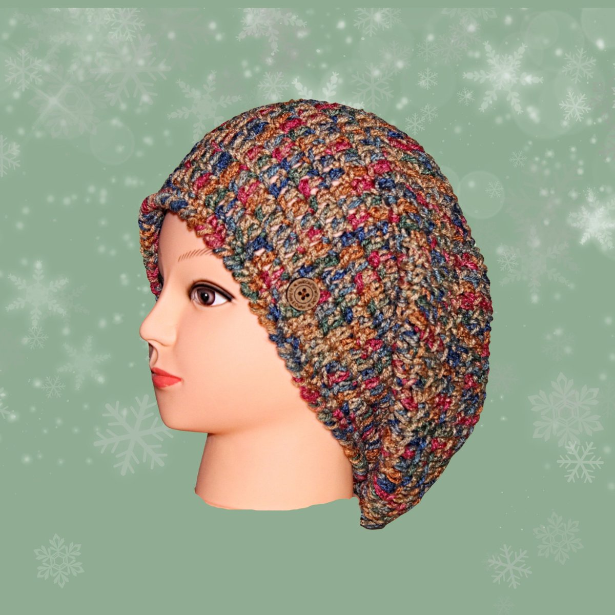 eeecrafter's tweet photo. Crocheted Dread Hat Autumn Colors Oversized Comfortable @ https://t.co/iHa1aglWFb #crochetedhat #dreadlockhat #autumnhat https://t.co/CnrhdIP68Z